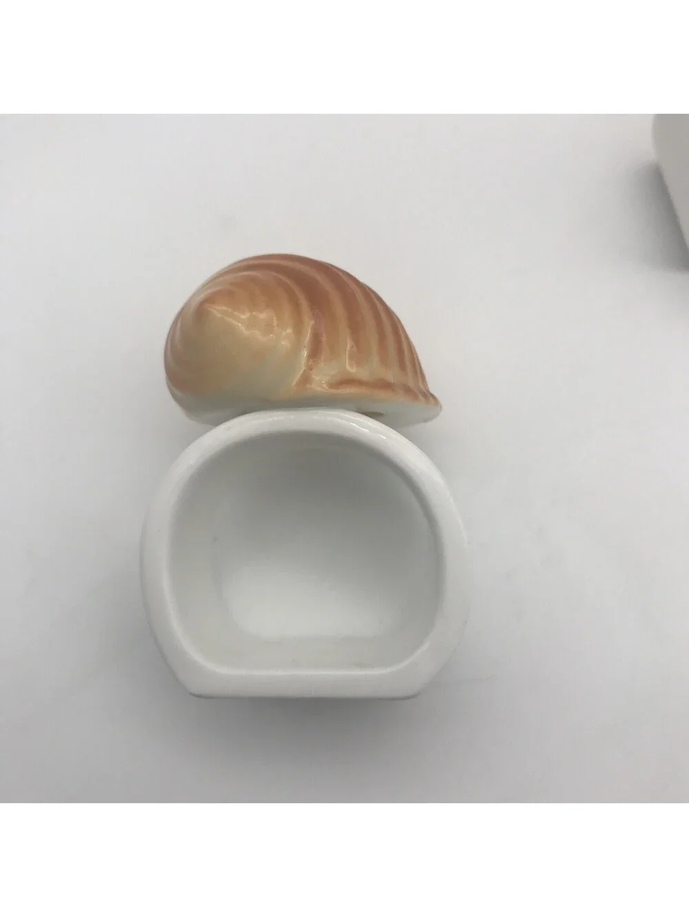 Vintage Seashell Napkin Rings Set Of 4 Made In Taiwan Beach House Decor Nautical